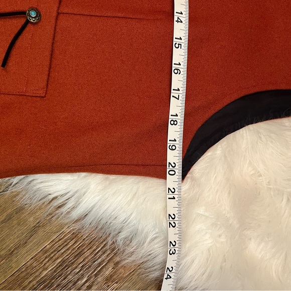 Gorgeous Rust Wool Vest by Cattle Kate - Picture 6 of 8